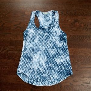 Soft women's tie dye tank top